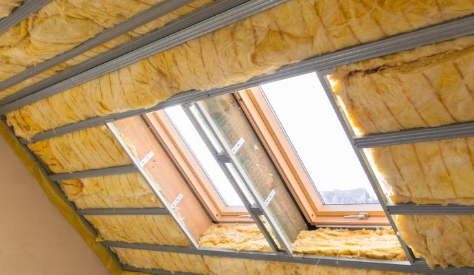 Insulated roof Insulated roof